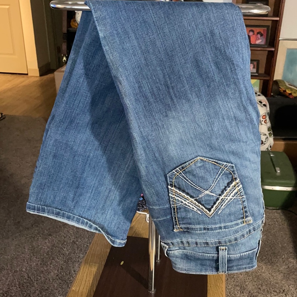 Ariat blue jeans, boot cut